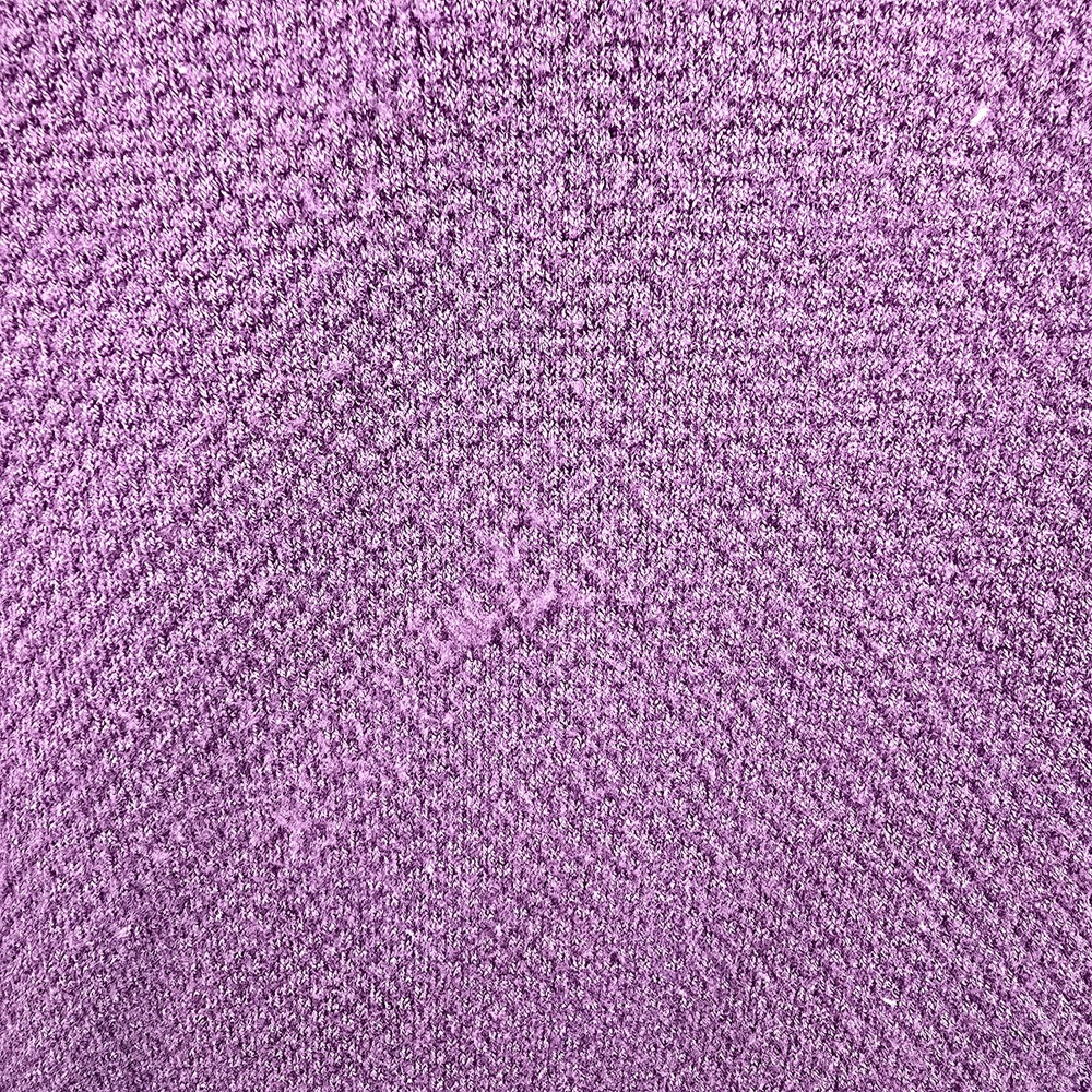 Duluth Trading Women L Purple Eggplant Pullover Sweater Waffle Long Oversize - Picture 4 of 9